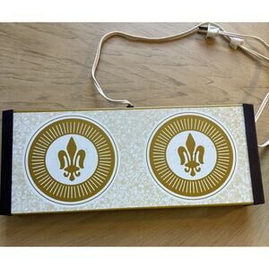 VTG 60s Warm-O-Tray Double Burner Warming Tray Harvest Gold Electric Heats Fast